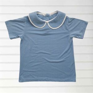 HENRY DUVALL EUC Boys Stretchy Peter Pan Collar Top